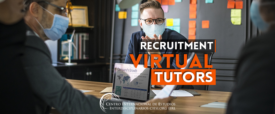 CALL FOR VIRTUAL TUTORS
May 2022
Sending expression of interest
[More information]