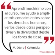M. Otero - Colombia